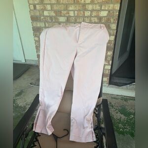 Cabi 16 blush pink pants flat front